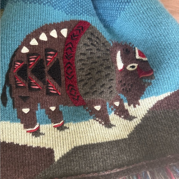 ALANUI COLLECTOR'S CASHMERE Colorful Patterned Women's Cardigan- - Picture 7 of 8